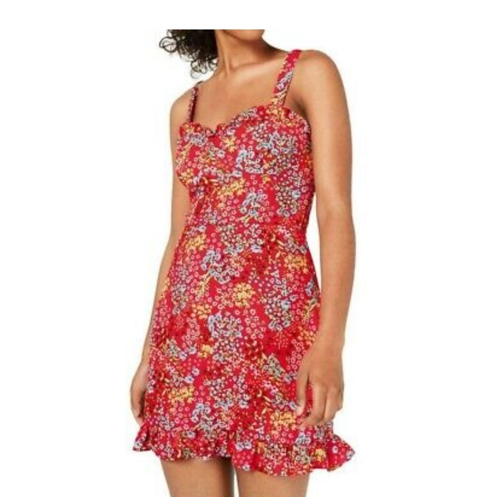 B-22 B. Darlin Red Mini Dress Size Junior 0